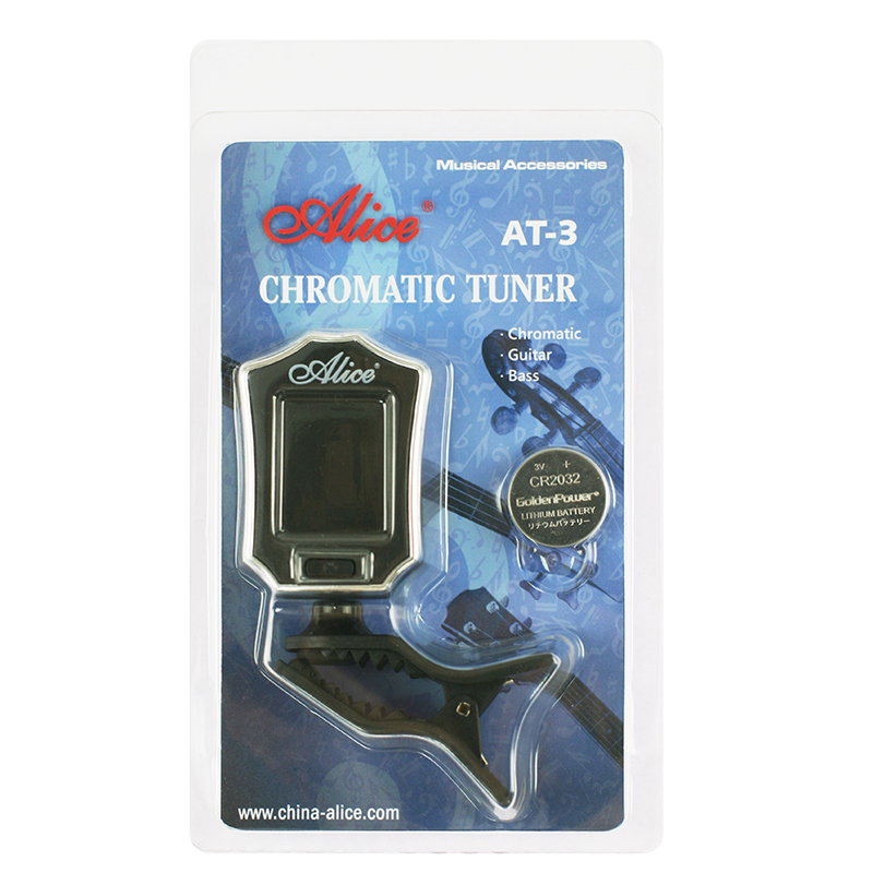 AT-3 Chromatic Tuner (Multi-color display)