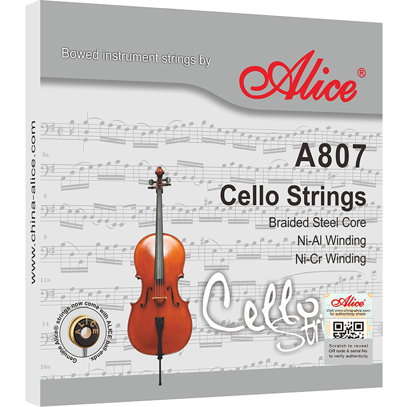 strings on a cello