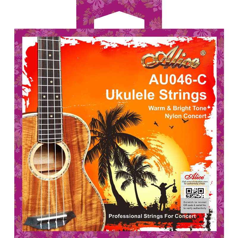 AU046 Ukulele String Set, Modified Nylon