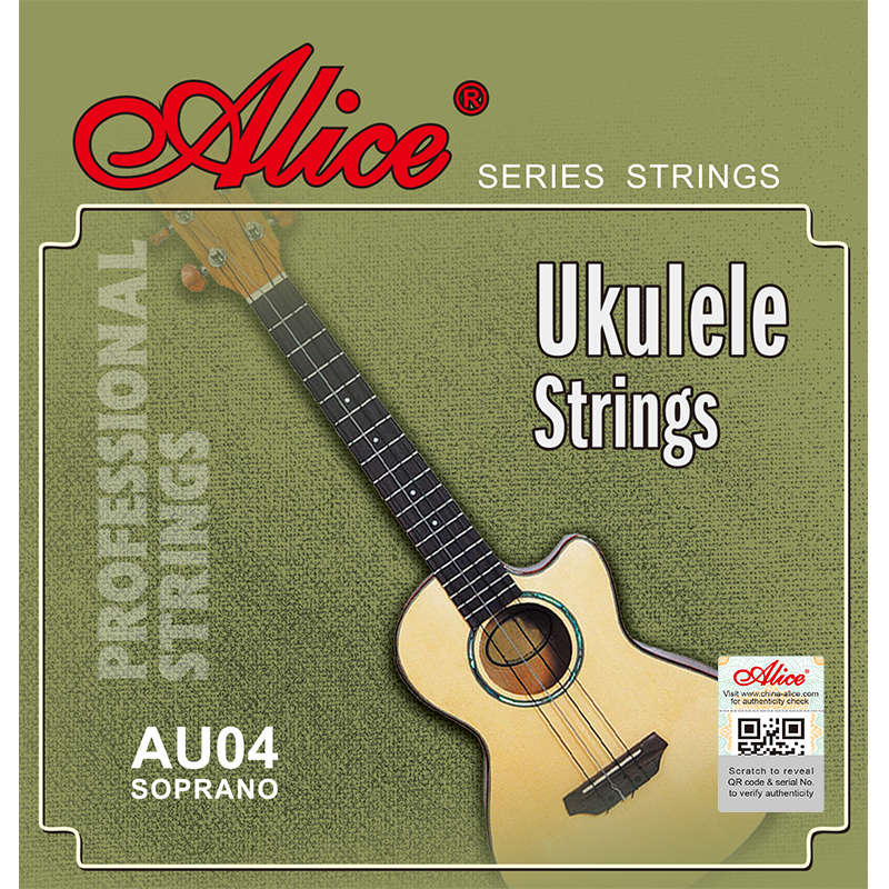 AU04 Ukulele String Set, Modified Nylon