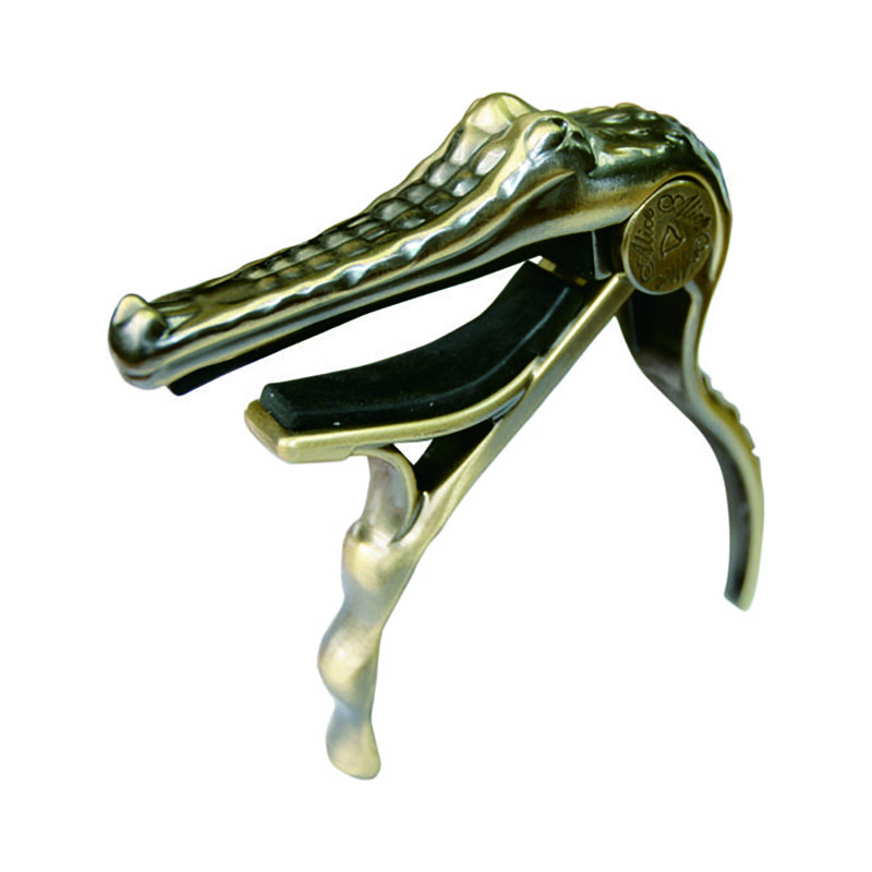 A007G Crocodile Style Capo For Acoustic Guitar