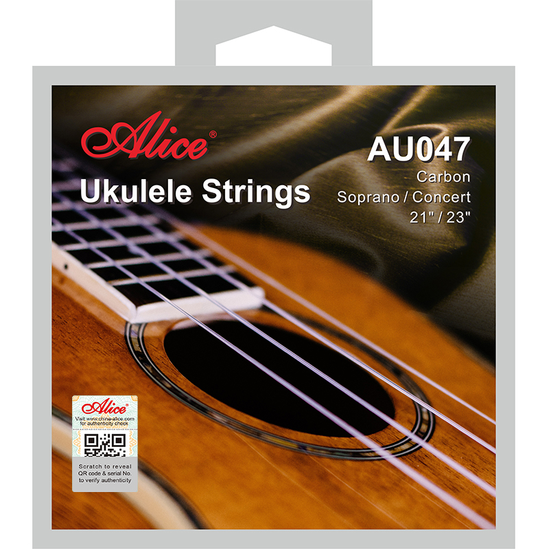 AU047 Ukulele String Set, Carbon