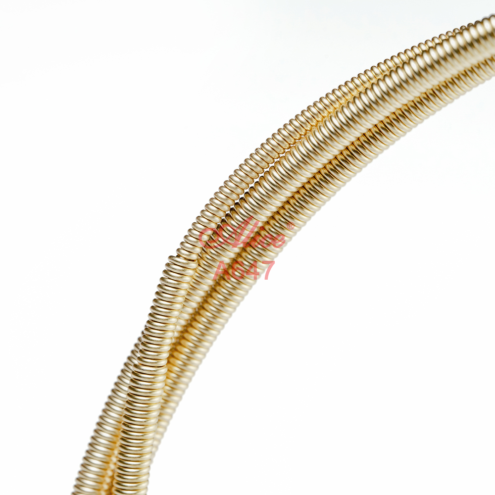 A647 Electric Bass String Set, Alloy Winding, (Bronze Color) Multi-layer Nano Coationg