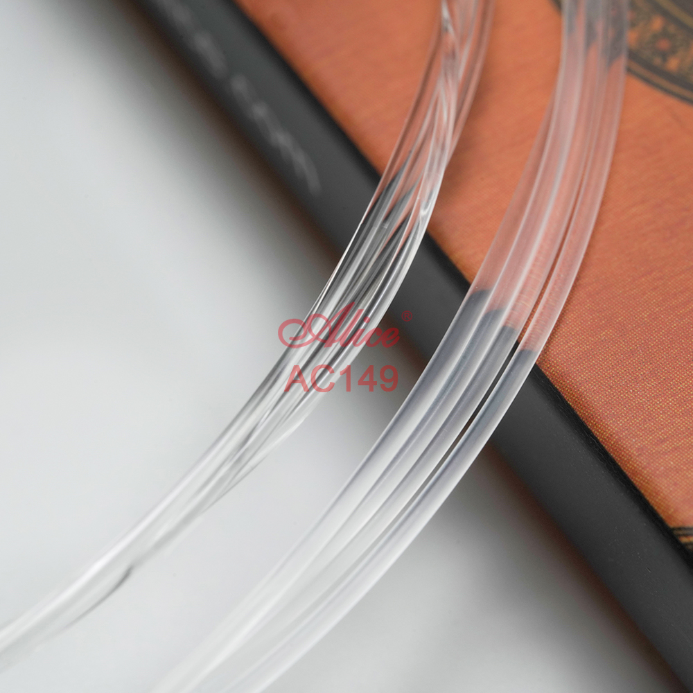 AC149 Flamenco Guitar String Set, Crystal Nylon & Carbon (G), Sliver Plated Copper Winding, Nano polished coating