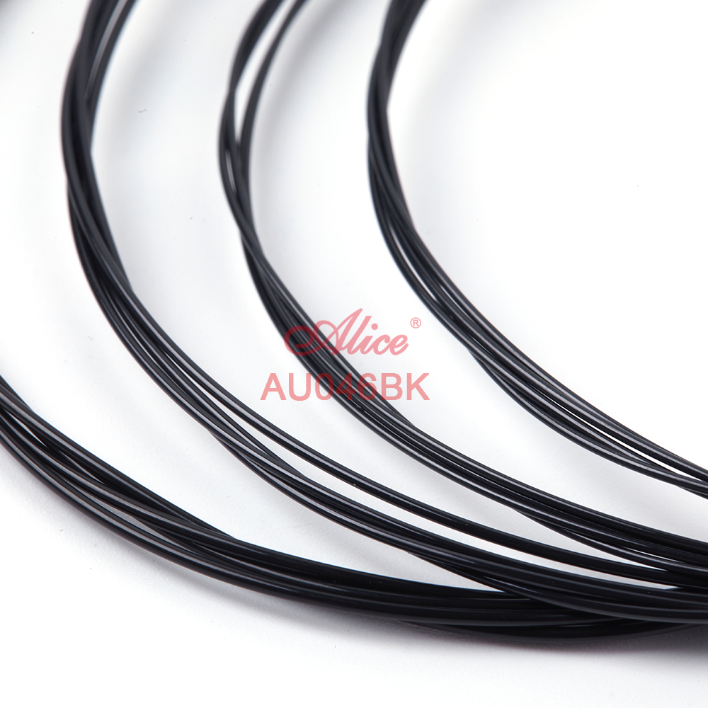 AU046BK Ukulele String, Modified Nylon (Black)