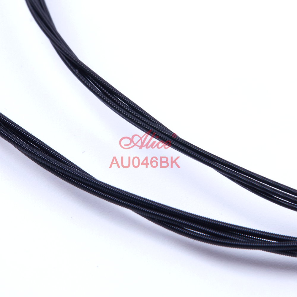 AU046BK Ukulele String, Modified Nylon (Black)