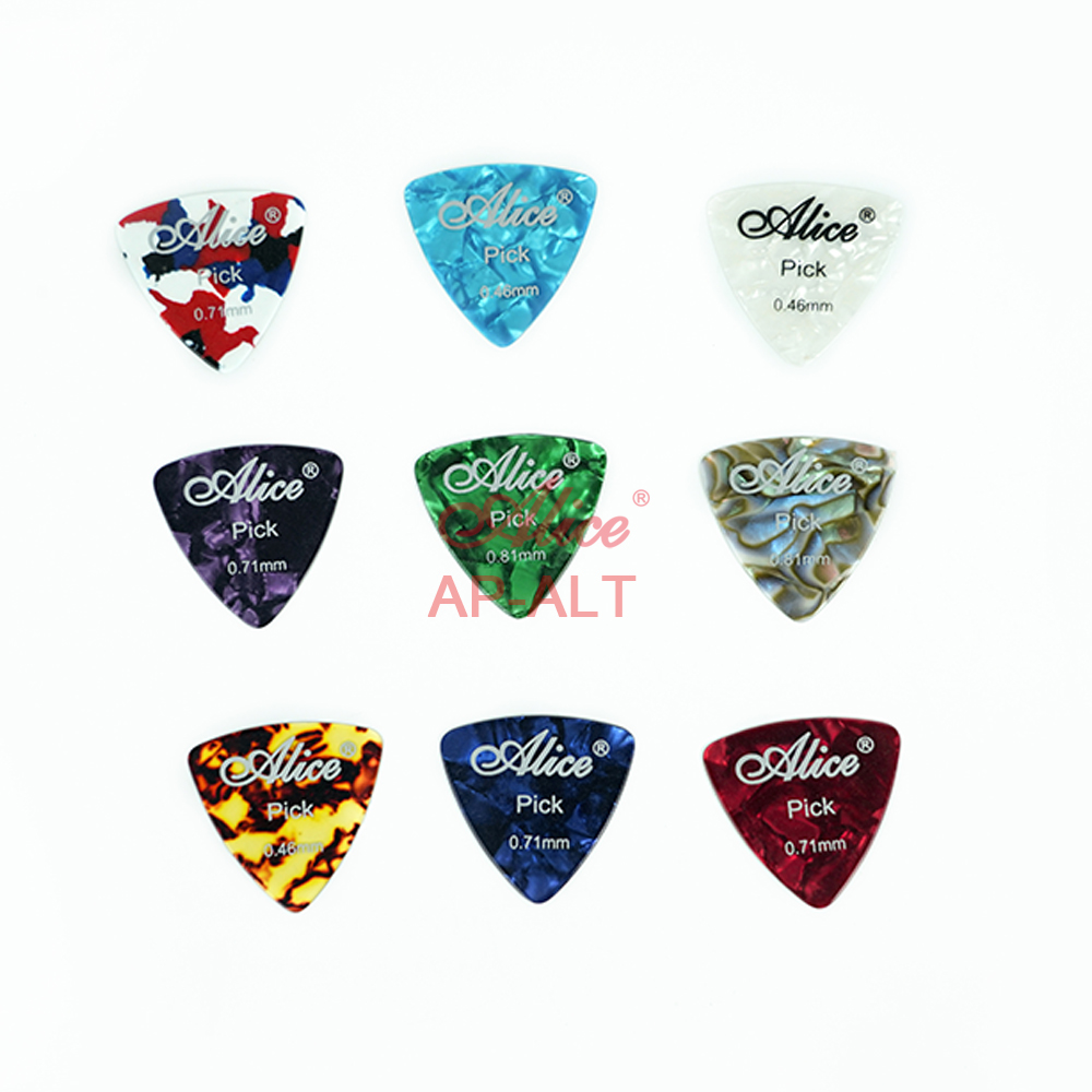 AP-ALT Colorful Celluloid Picks (Large Triangle)