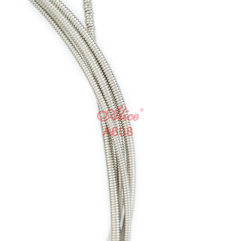 A608 Electric Bass String Set, Nikel Plated Alloy Winding