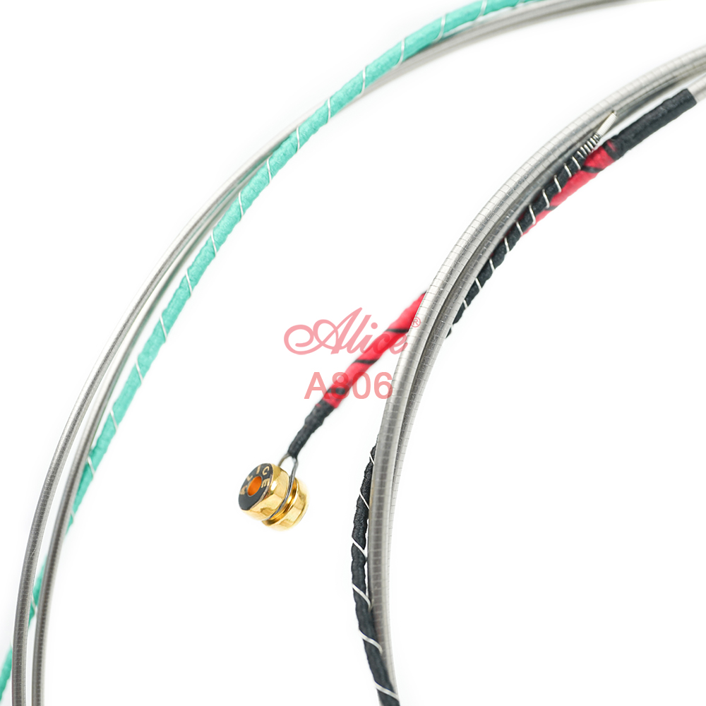 A806 Cello String Set, Braided Steel Core, Ni-Fe Winding