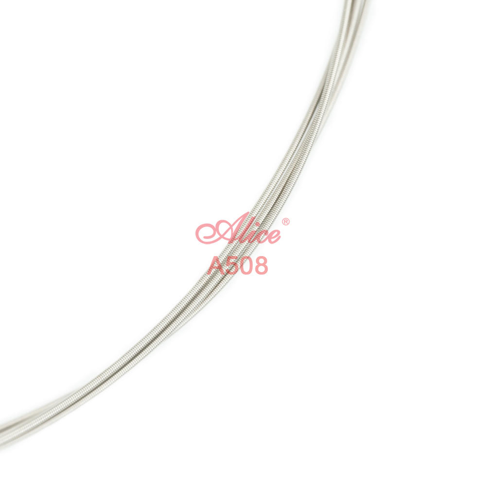 A508 Electric Guitar String Set, Plated Steel Plain String, Nickel Plated Alloy Winding