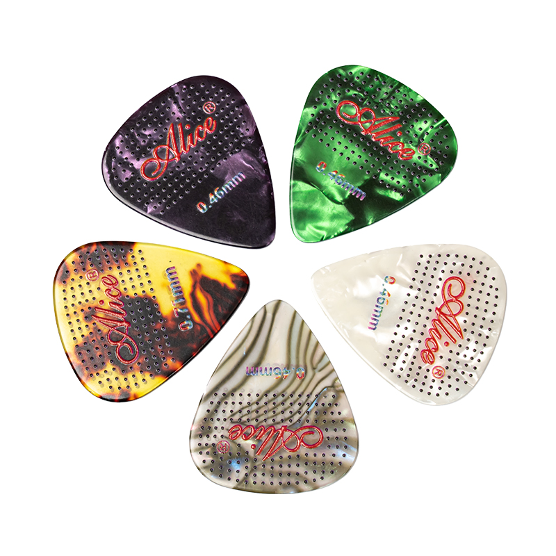 AWR-A Multi-Color Celluloid Picks, Anti-Slip