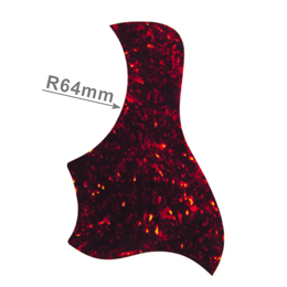 A025R1 Printed Pickguard, R64mm