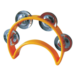 ATB002A  Double-Ring Tambourine (90º Handle)