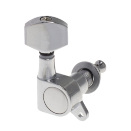 AS-016 Chrome Plated Sealed Machine Head, Zinc Alloy Plate, Chrome Small Peg
