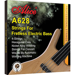 AWR68 Electric Bass String Set, Nickel Plated Alloy Winding