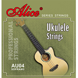 AU048J Ukulele String Set, Golden Carbon