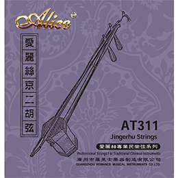 AT20 Gaohu String Set, Plated Steel Plain String, Plated Steel Core, Cupronickel Winding