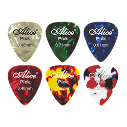 AP-K Foil Stamped Celluloid Picks