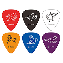 AP-L Colorful Celluloid Picks  (Equilateral Triangle)