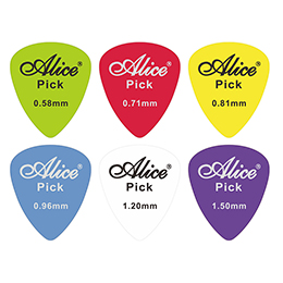 AP-J Durable Clear PC Guitar Picks