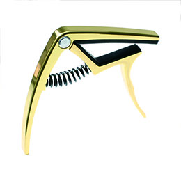 A007K Pistol Style Capo For Acoustic Guitar (With A Complimentary Pick)