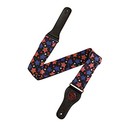 A040-P2 PU Leather Guitar Strap, Vintage Style