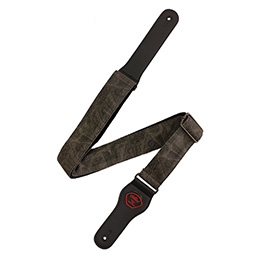 A040-P2 PU Leather Guitar Strap, Vintage Style