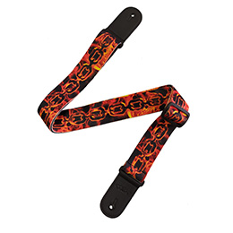 A040-P3 PU Leather Guitar Strap, Vintage Style