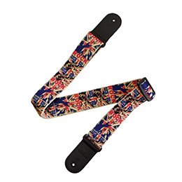 A040-P3 PU Leather Guitar Strap, Vintage Style