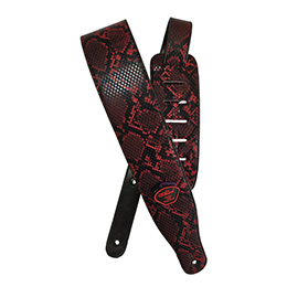 A040-P3 PU Leather Guitar Strap, Vintage Style