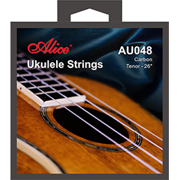 AU048 Ukulele String Set, Carbon Plain