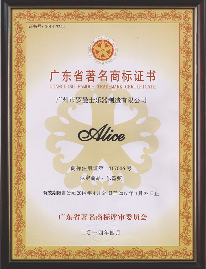 Guangdong Famous Trademark
