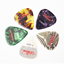 AWR-B2 Solid-Color Celluloid Picks, Anti-Slip