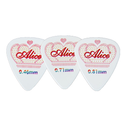 AWR-B2 Solid-Color Celluloid Picks, Anti-Slip