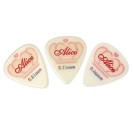 AWR-CR Celluloid Picks (Crown Pattern), Anti-Slip