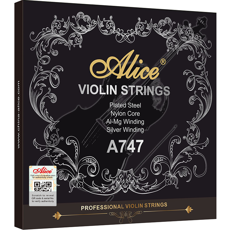 Harmonizing Brilliance: Unveiling ALICE STRINGS' A747 Nylon Violin String Set