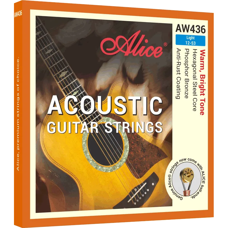 Alice acoustic guitar string  AW436-L-800x800