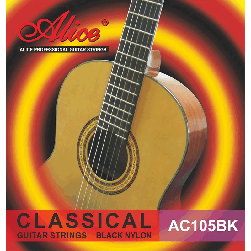 Alice classical guitar string AC105BK-800x800